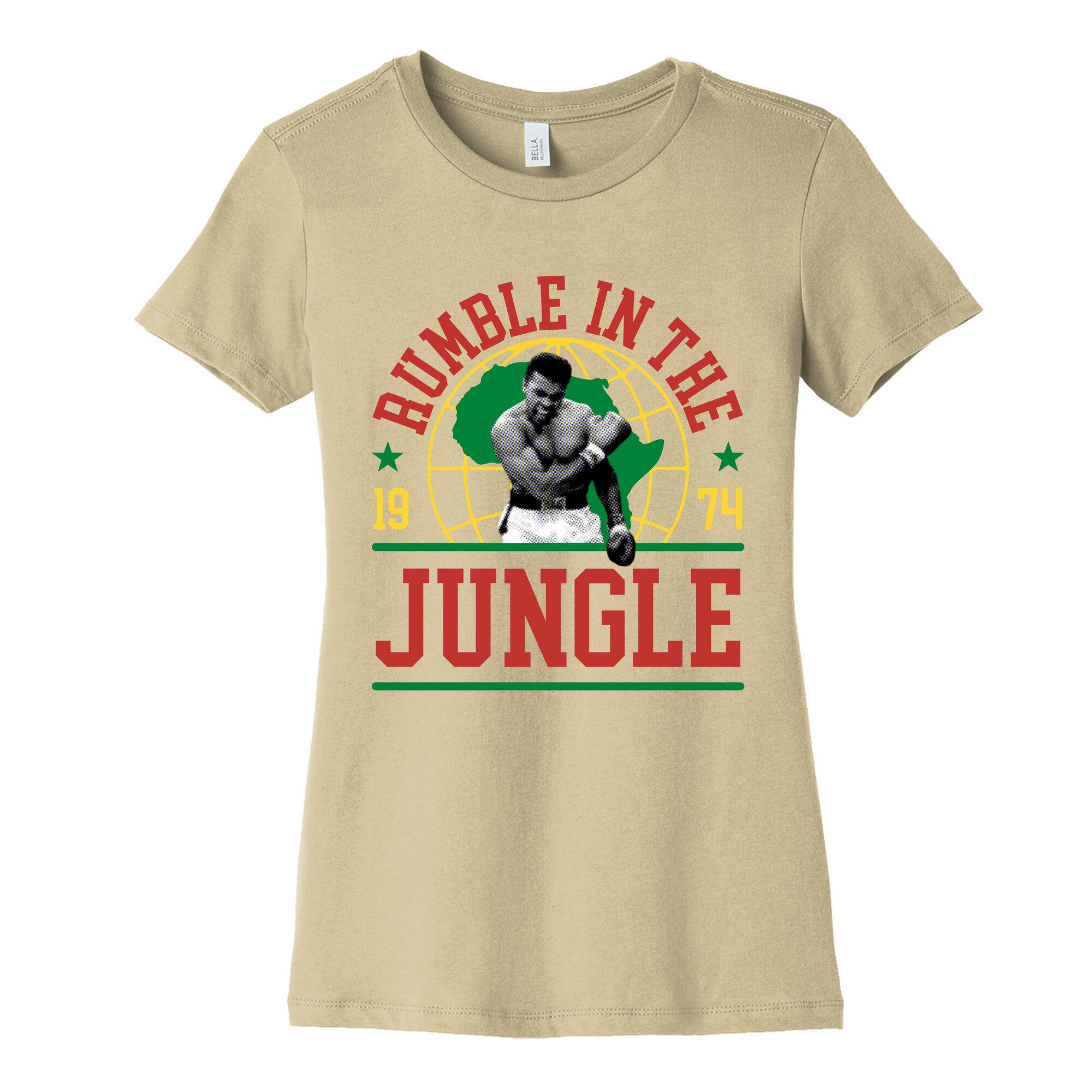 Rumble in the Jungle Womens Cotton Tee
